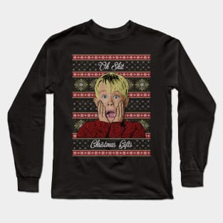 Oh Shit Christmas Gifts Long Sleeve T-Shirt